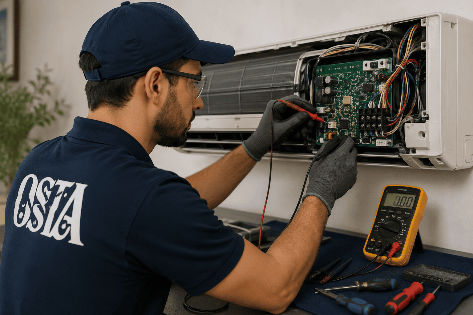 AC Receiver Replacement in UAE – Improve Cooling System Performance تغيير ريسيفر المكيف في الإمارات – تحسين أداء نظام التبريد